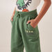 Juniors Graphic Print Joggers with Pockets and Elasticated Waistband-Joggers-thumbnailMobile-2