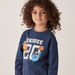 Juniors Graphic Print Pullover with Long Sleeves-Sweaters and Cardigans-thumbnail-3