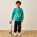 Juniors Printed Sweatshirt with Long Sleeves-Sweatshirts-thumbnailMobile-1