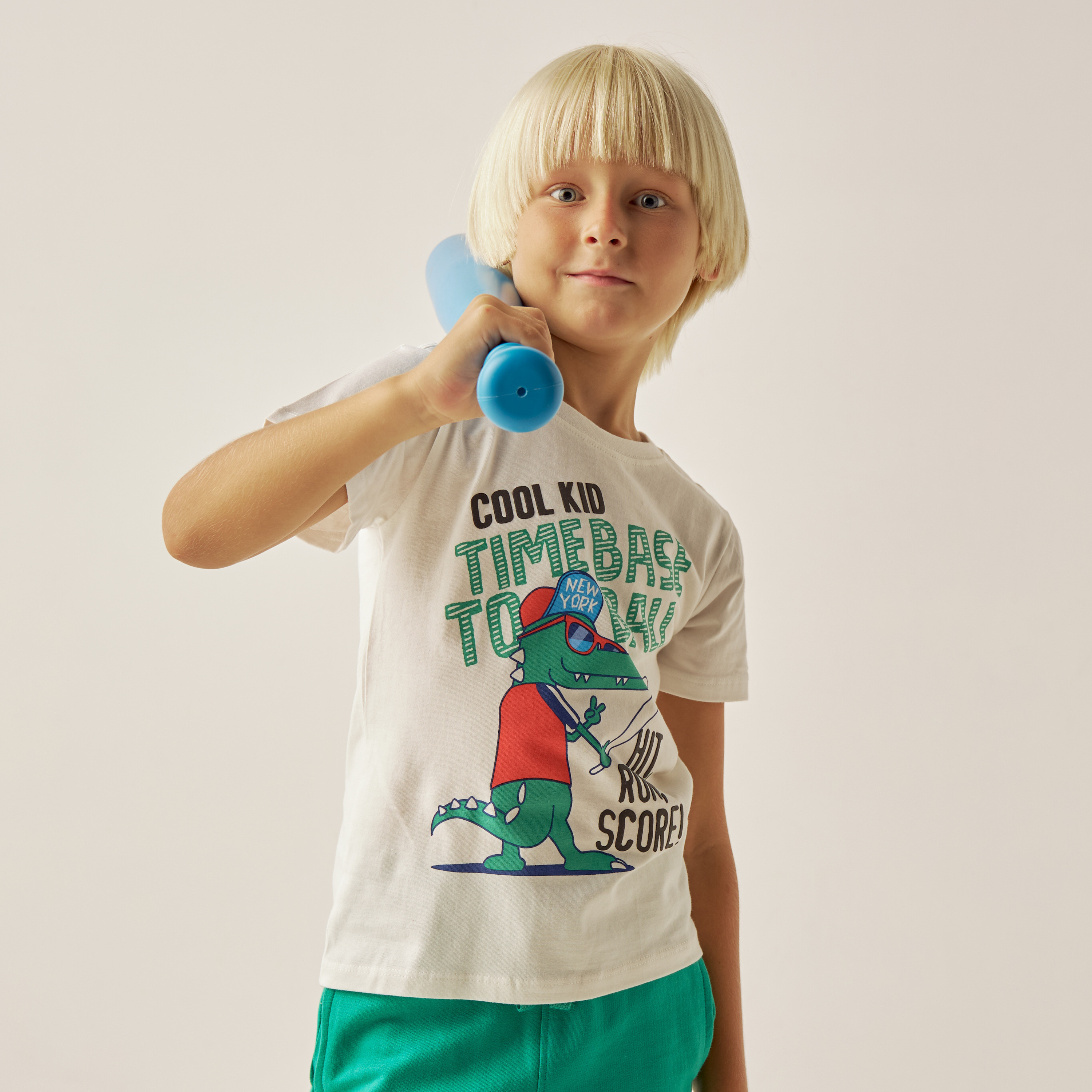 Juniors Graphic Print 3-Piece T-shirt and Shorts Set-boys-clothing-setsandcoords-image-2
