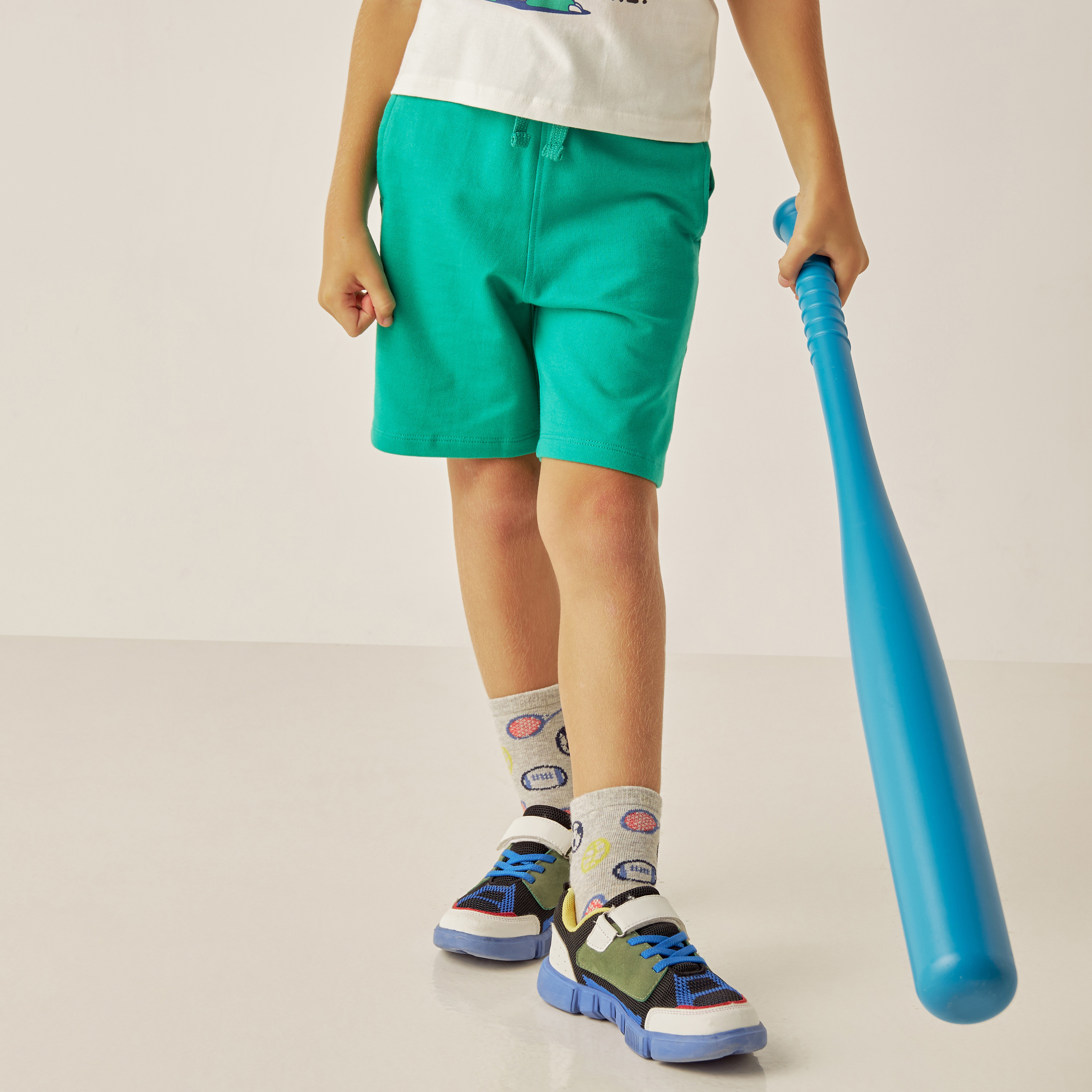 Juniors Graphic Print 3-Piece T-shirt and Shorts Set-boys-clothing-setsandcoords-image-3