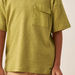 Eligo Printed T-shirt with Drop Shoulder Sleeves and Flap Pocket-T Shirts-thumbnailMobile-2