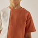 Eligo Colourblock Crew Neck T-shirt with Short Sleeves-T Shirts-thumbnailMobile-2