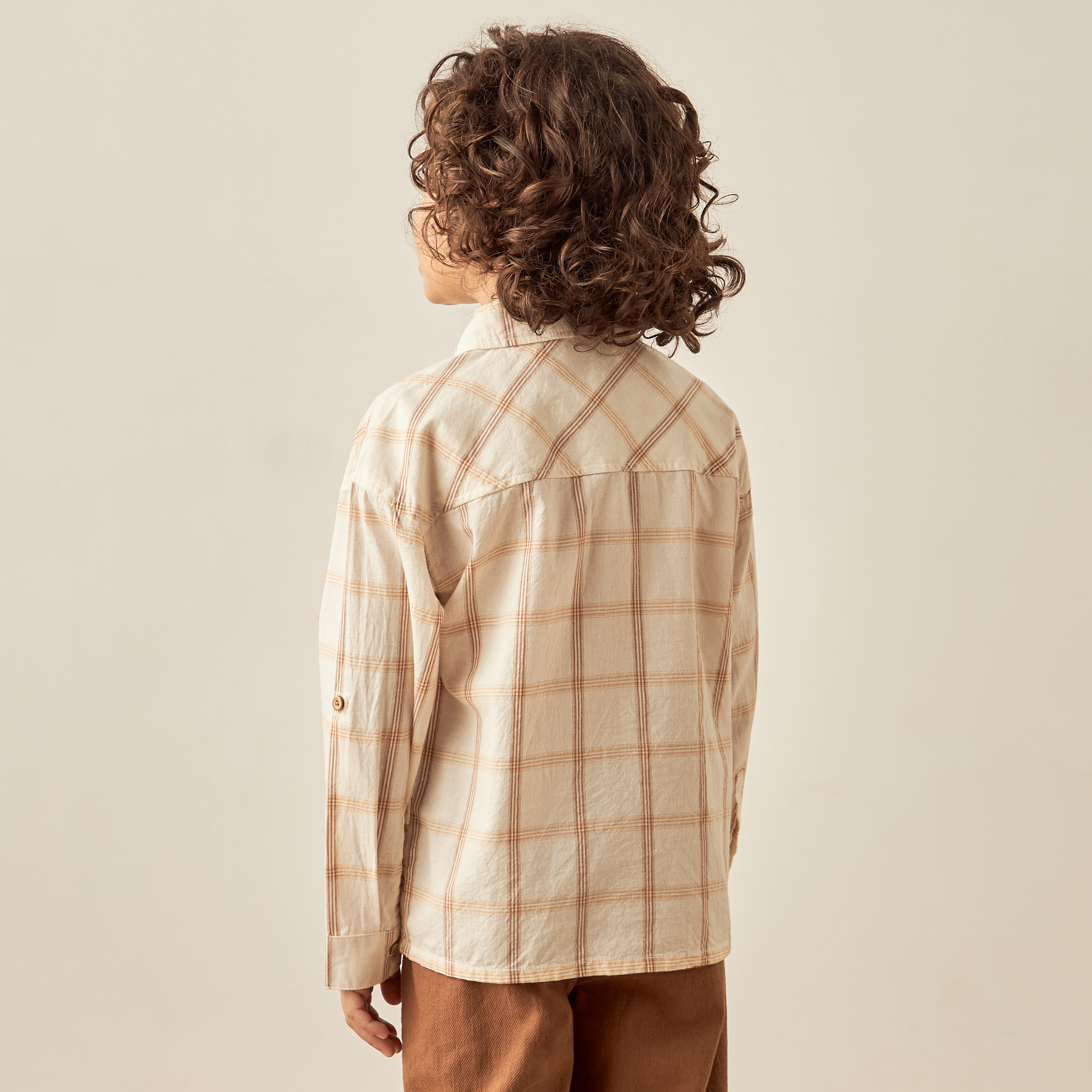قميص مربعات بأكمام طويلة وجيوب من إليجو-boys-clothing-shirts-image-3
