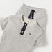 Eligo Textured Henley Neck T-shirt and Shorts Set-Clothes Sets-thumbnailMobile-3