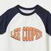 Lee Cooper Logo T-shirt with Raglan Sleeves-T Shirts-thumbnail-1