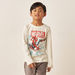 Spider-Man Print T-shirt with Long Sleeves and Round Neck-T Shirts-thumbnail-0
