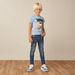 Embellished Snoopy Print T-shirt with Short Sleeves-T Shirts-thumbnail-1