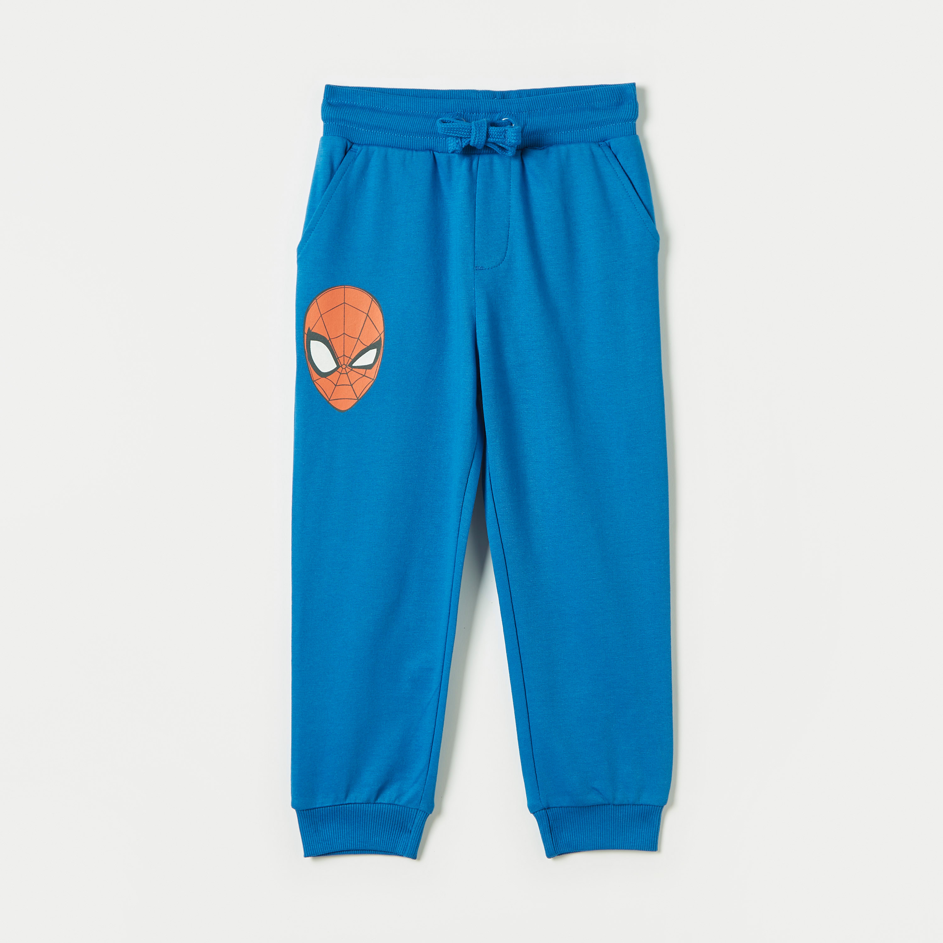 بنطلون رياضي بطبعات وبرباط إغلاق-boys-clothing-bottoms-joggersandtrackpants-image-1