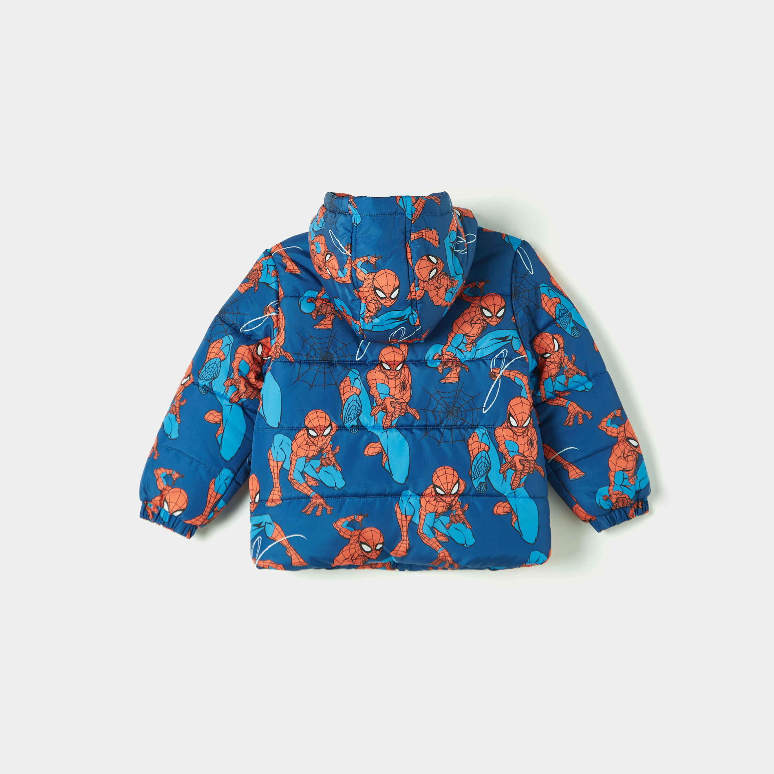 Buy Baby Boys Spider Man Print Heavy Jacket with Hood and Zip Closure Online Centrepoint Bahrain