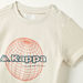 Kappa Graphic Print Crew Neck T-shirt with Short Sleeves-T Shirts-thumbnailMobile-1