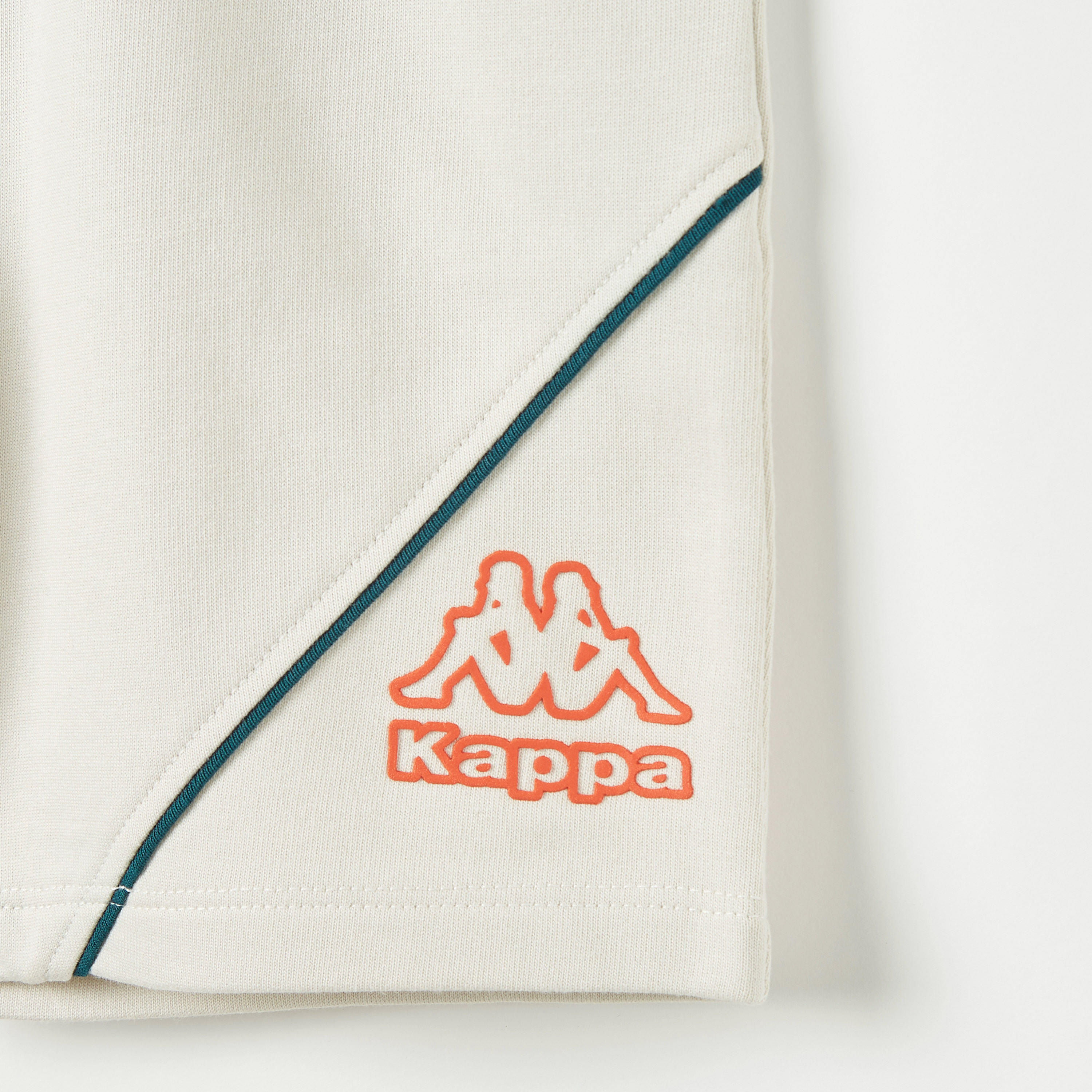 Kappa Logo Print Shorts with Drawstring Closure-sports-boys-clothing-bottoms-image-3
