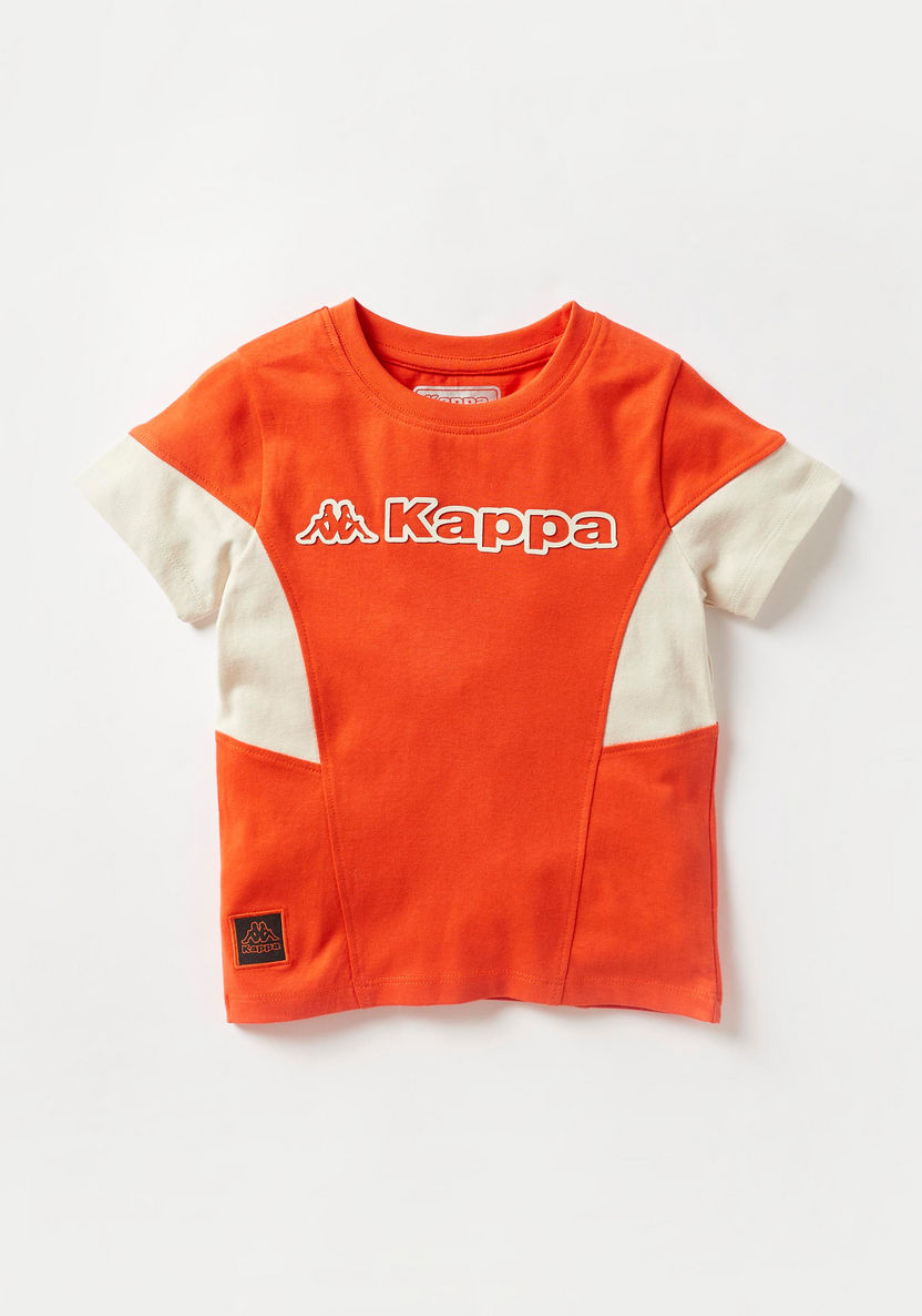 Kappa Colourblock T-shirt and Shorts Set-Clothes Sets-image-1