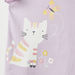 Juniors Cat Print Sleeveless T-shirt-T Shirts-thumbnail-1