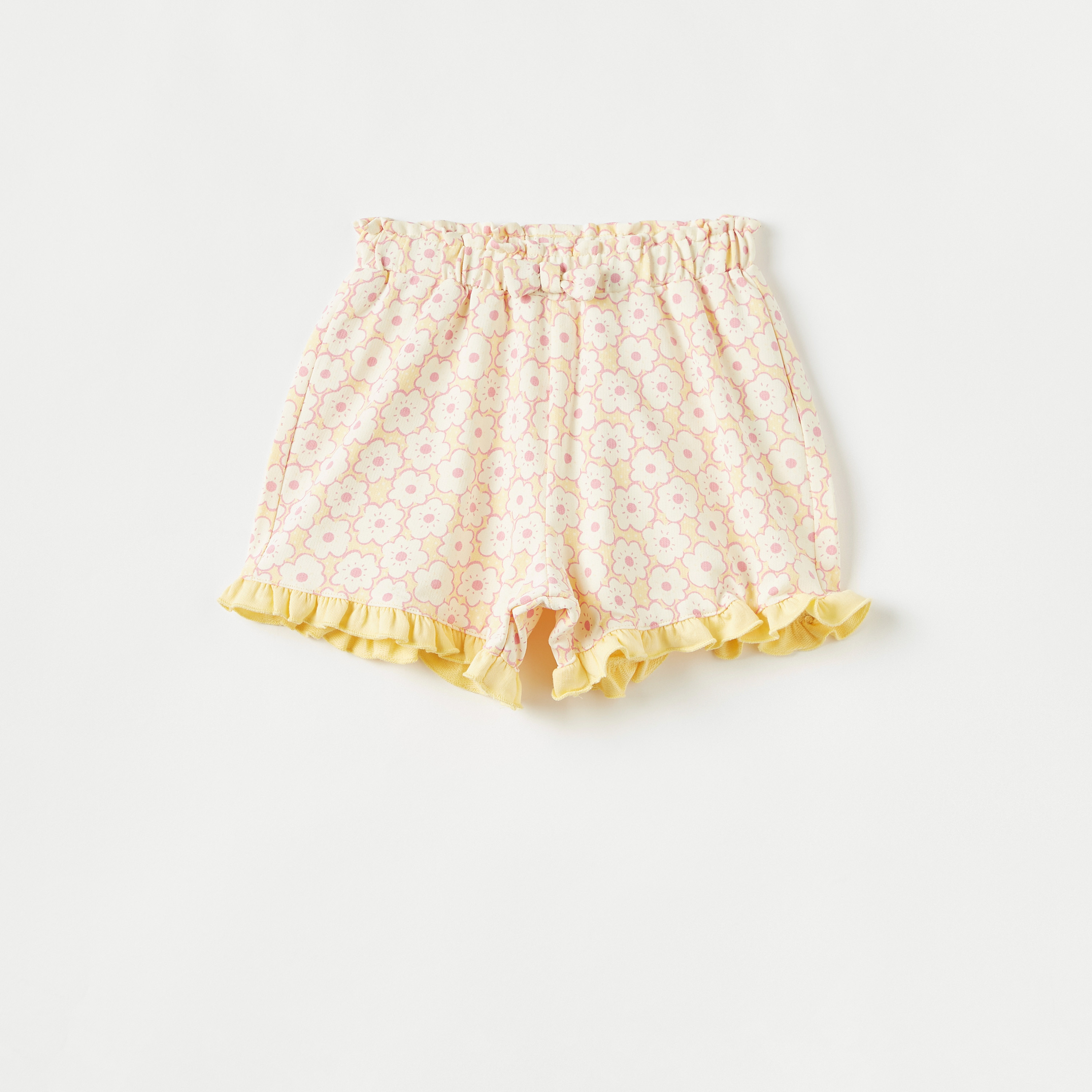 Juniors All-Over Floral Print Shorts-baby-girls-clothing-bottoms-shorts-image-1