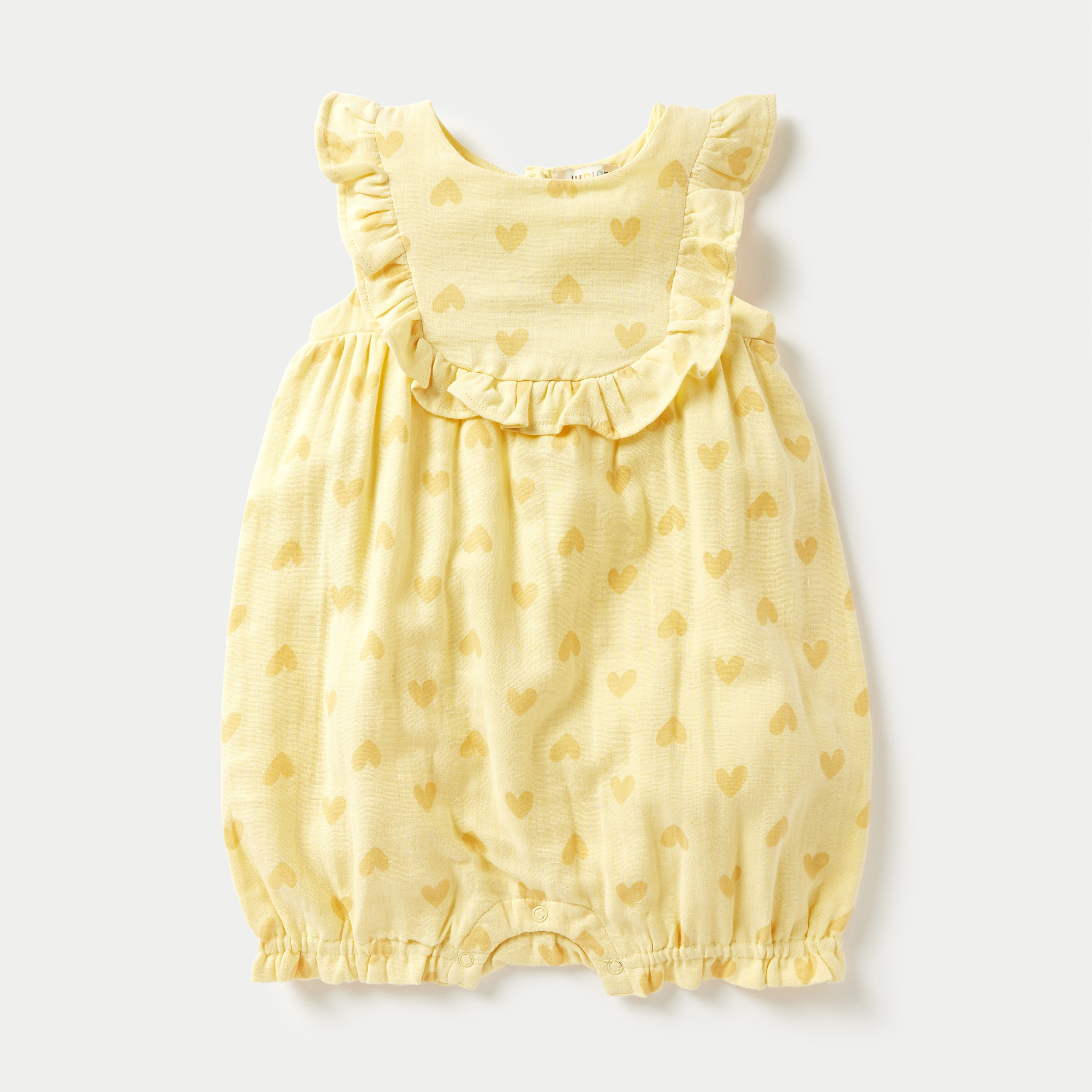 Baby girl deals yellow romper