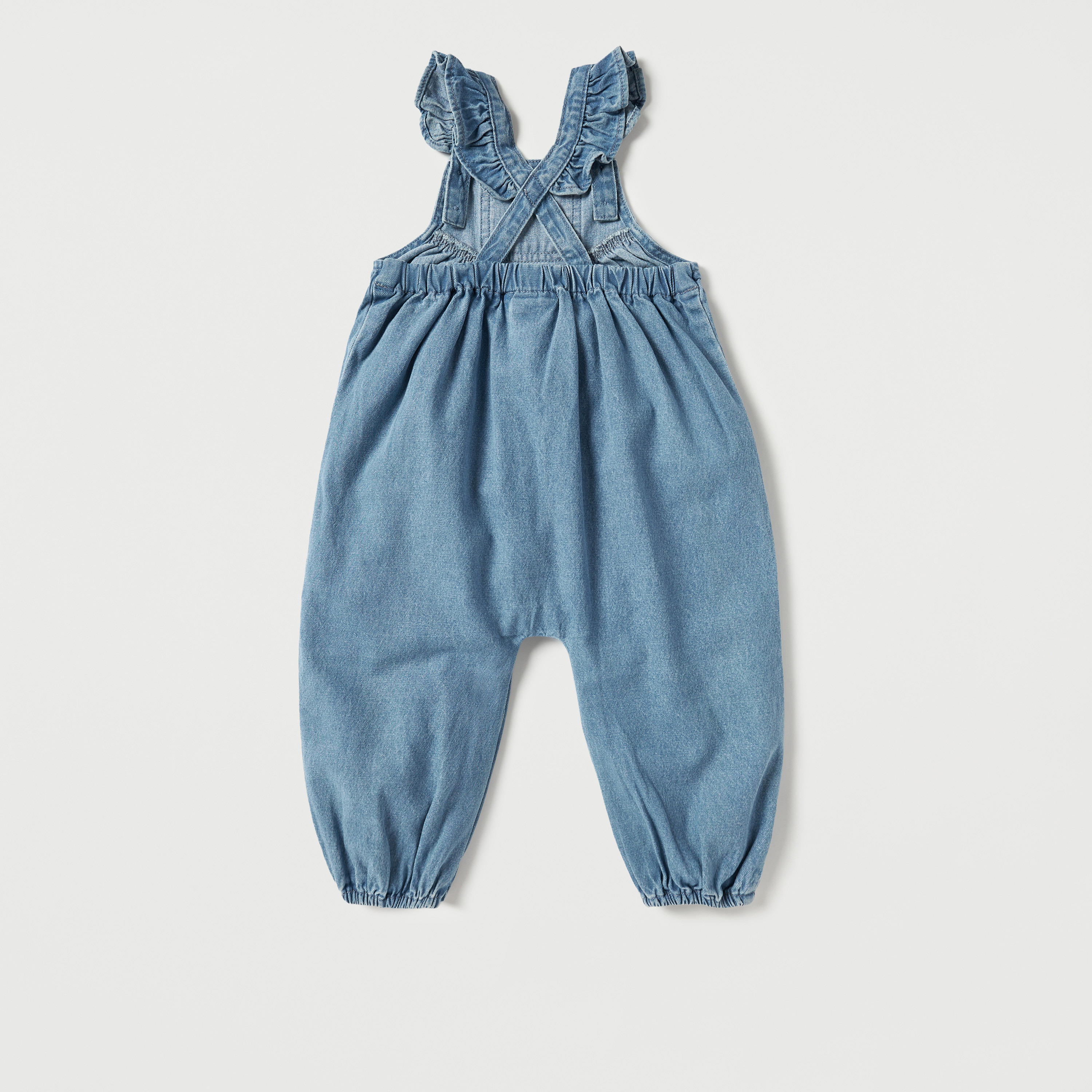 Baby girl clearance denim dungarees