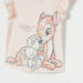 Disney Bambi Print T-shirt with Short Sleeves and Ruffle Detail-T Shirts-thumbnailMobile-1