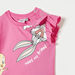 Looney Tunes Print T-shirt with Ruffled Sleeves-T Shirts-thumbnailMobile-2