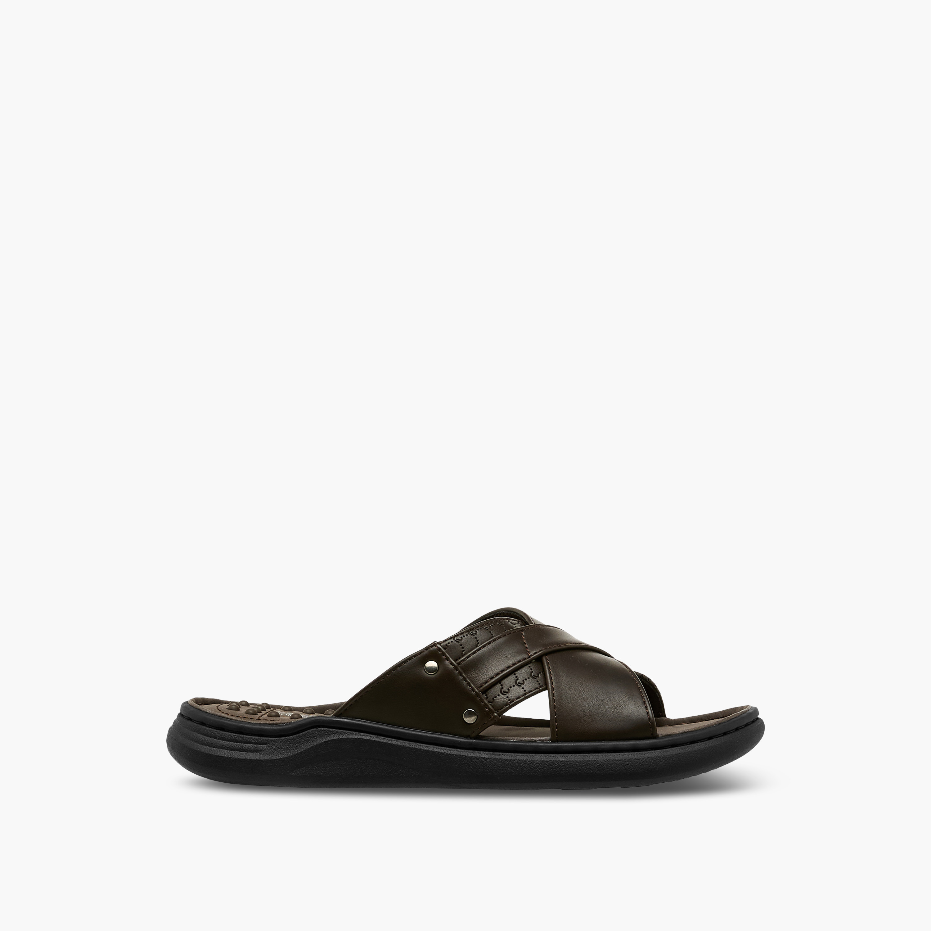 صندل رجالي بحزام متقاطع من لو كونفورت-men-shoes-sandals-image-3