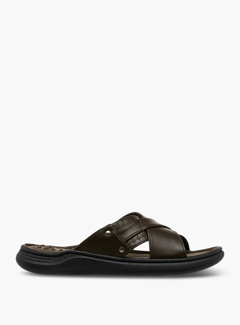 صندل رجالي بحزام متقاطع من لو كونفورت-men-shoes-sandals-image-3