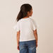 Juniors Graphic Print T-shirt with Short Ruffle Sleeves - Set of 2-T Shirts-thumbnailMobile-3