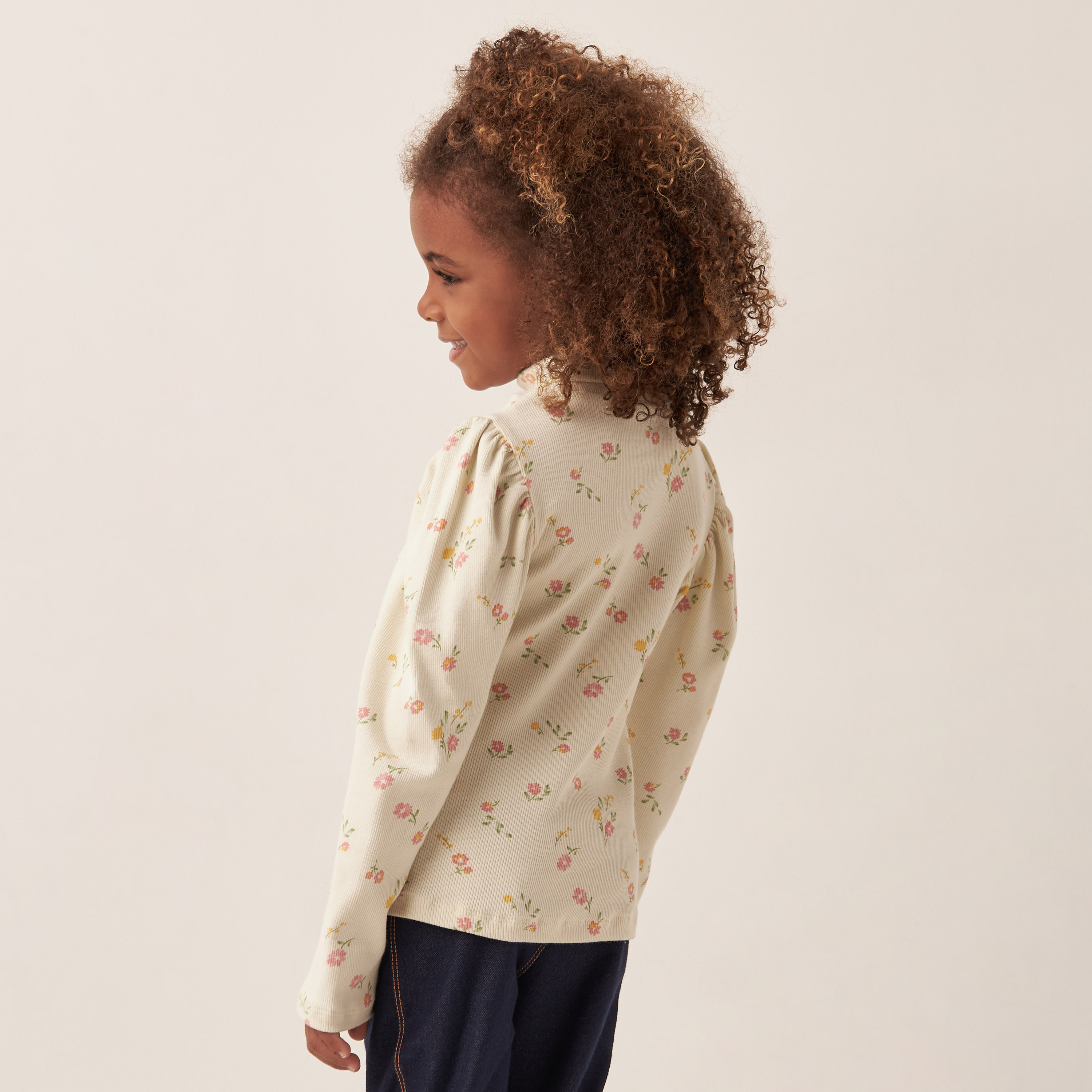 Juniors Printed T-shirt with Long Sleeves - Set of 2-girls-clothing-multipacks-image-3