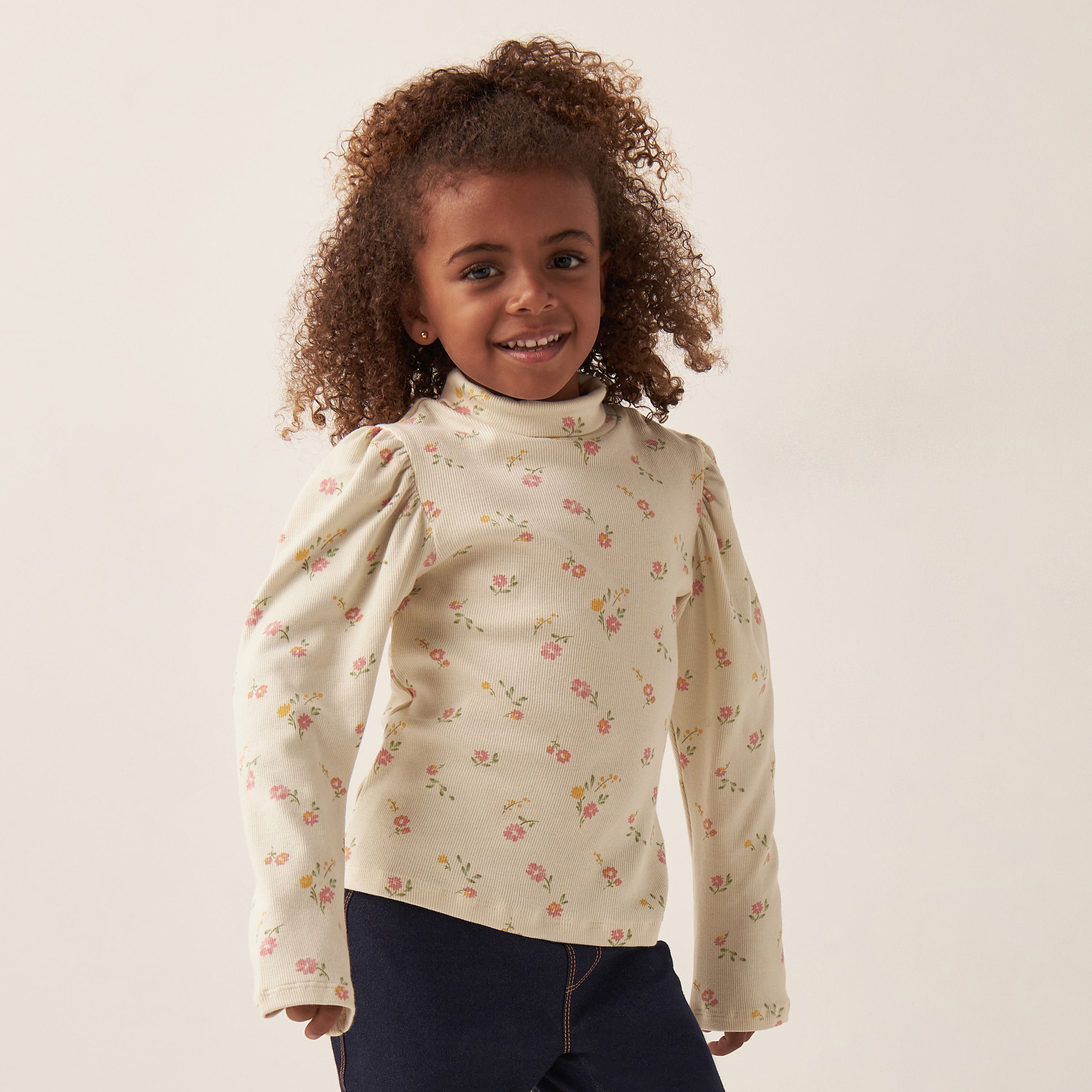 Juniors Printed T-shirt with Long Sleeves - Set of 2-girls-clothing-multipacks-image-5