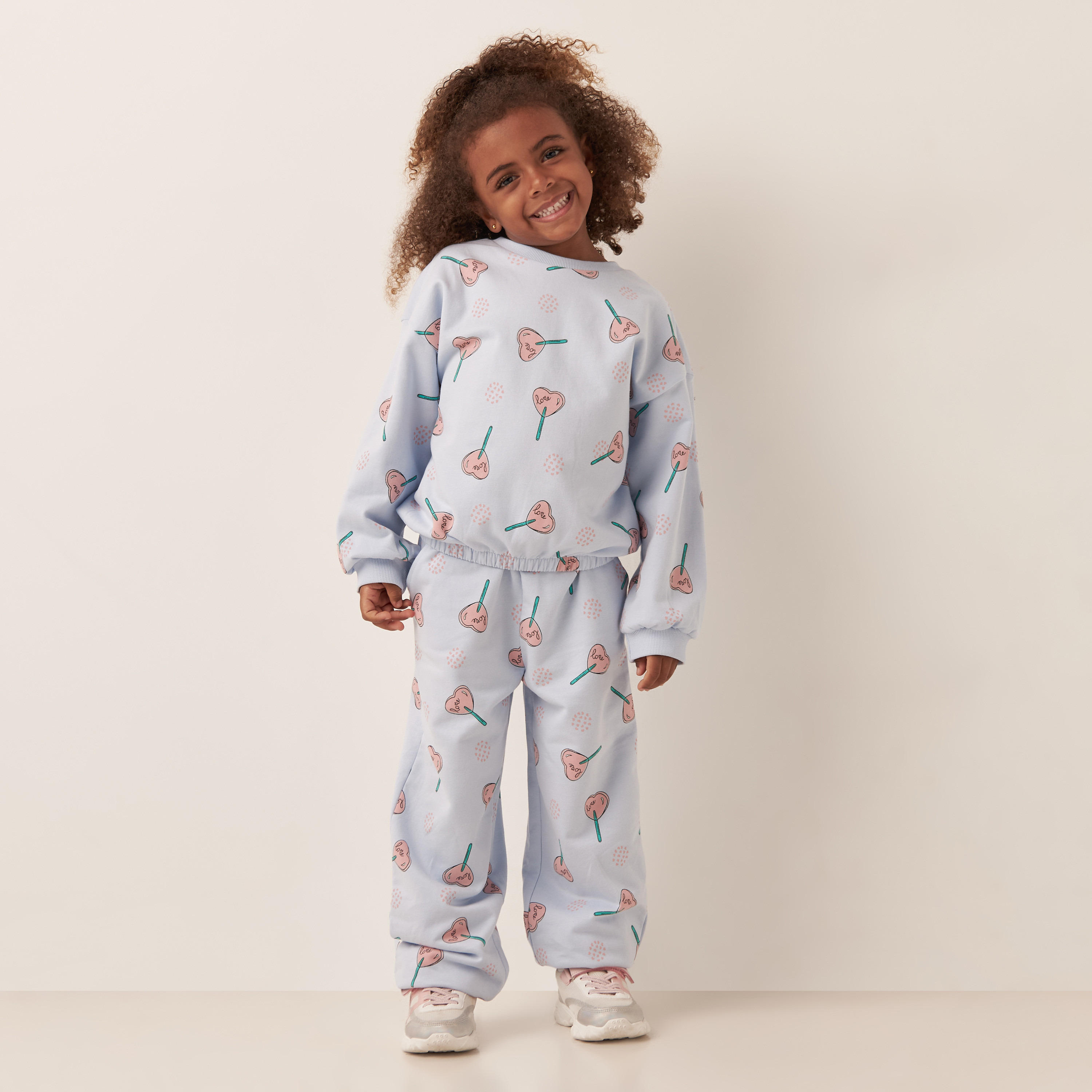 بنطلون رياضي بجيوب وطبعات من جونيورز-baby-girls-clothing-bottoms-joggersandtrackpants-image-2