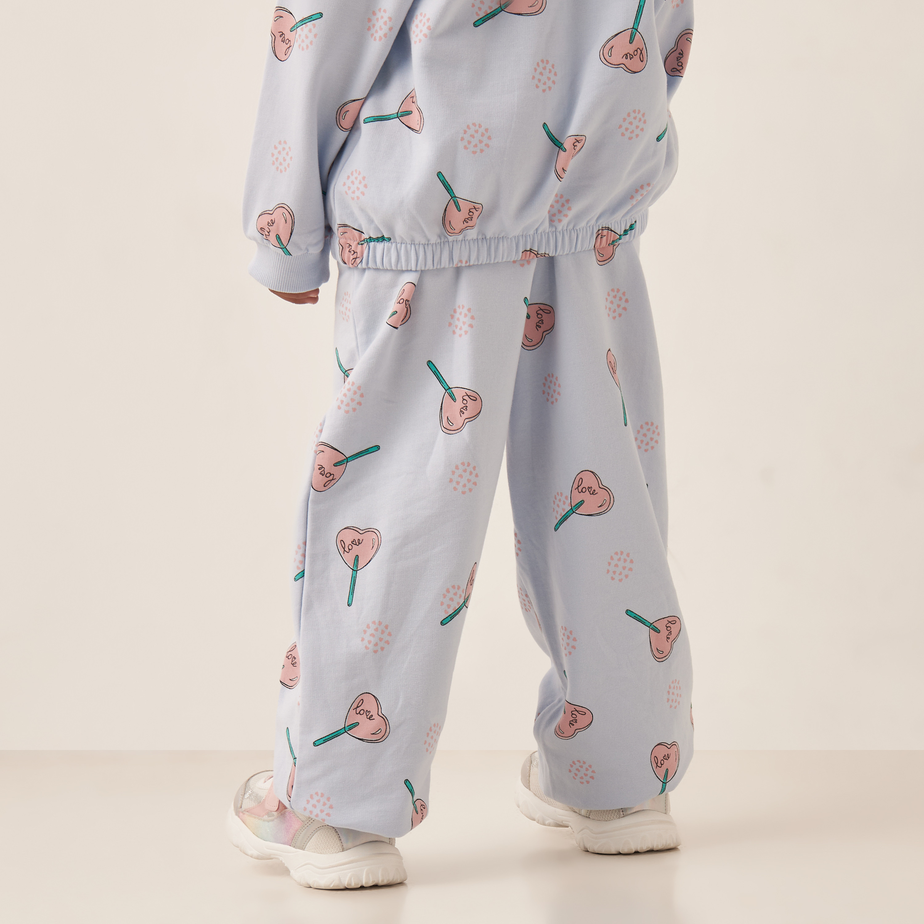 بنطلون رياضي بجيوب وطبعات من جونيورز-baby-girls-clothing-bottoms-joggersandtrackpants-image-3