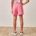 Juniors Solid Shorts with Elasticated Waistband and Pockets-Shorts-thumbnailMobile-3