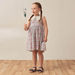 Juniors Floral Print Sleeveless Dress with Peter Pan Collar-Dresses%2C Gowns and Frocks-thumbnailMobile-0