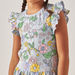 Juniors All-Over Unicorn Print A-line Dress with Ruffled Sleeves-Dresses%2C Gowns and Frocks-thumbnailMobile-2