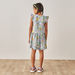 Juniors All-Over Unicorn Print A-line Dress with Ruffled Sleeves-Dresses%2C Gowns and Frocks-thumbnail-3
