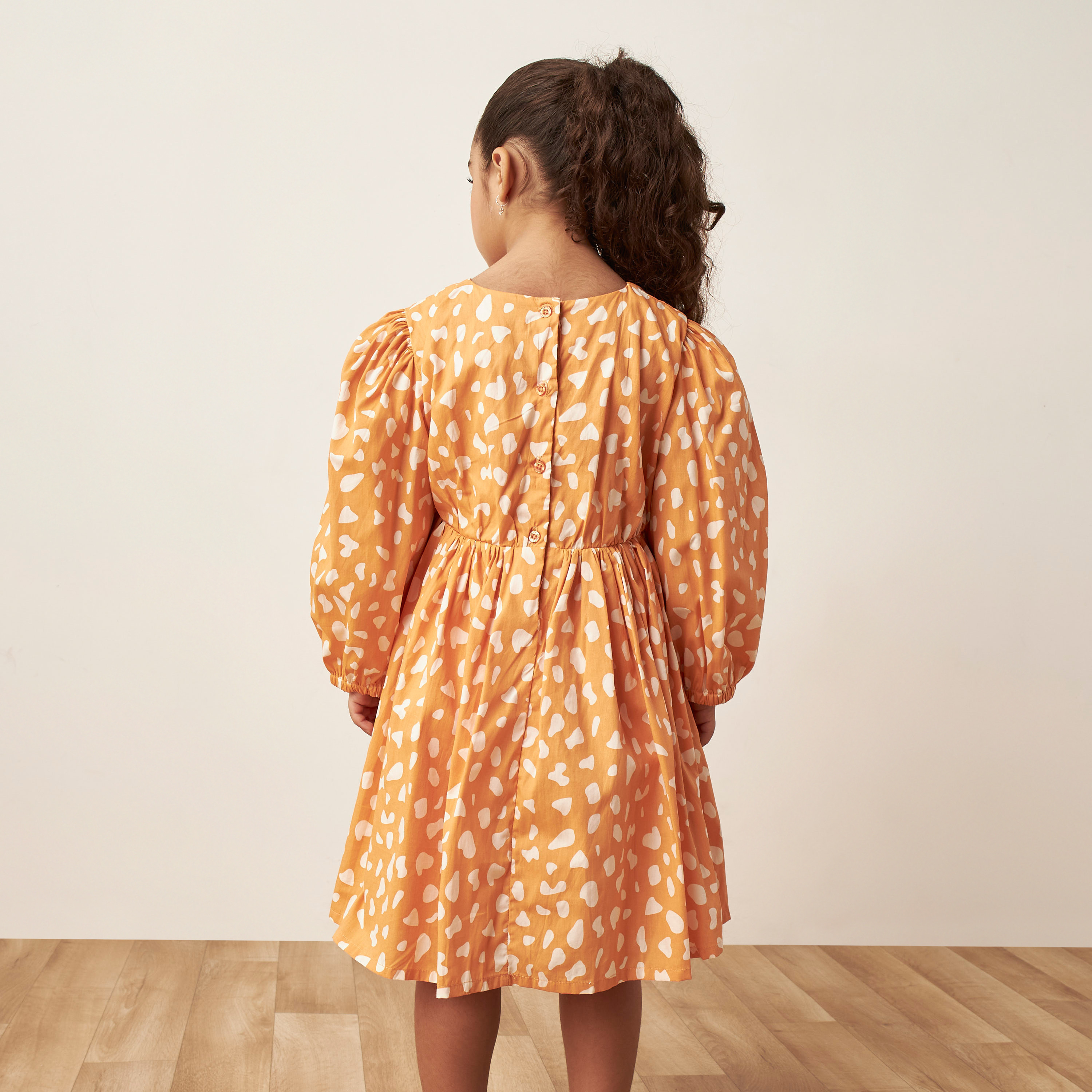 Orange dresses for juniors sale