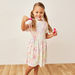 Juniors All-Over Print Dress with Round Neck and Short Sleeves-Dresses%2C Gowns and Frocks-thumbnail-1