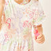 Juniors All-Over Print Dress with Round Neck and Short Sleeves-Dresses%2C Gowns and Frocks-thumbnail-2