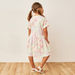 Juniors All-Over Print Dress with Round Neck and Short Sleeves-Dresses%2C Gowns and Frocks-thumbnailMobile-3