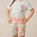 Sanrio Hello Kitty Print T-shirt and Cycling Shorts Set-Clothes Sets-thumbnailMobile-3
