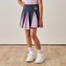 Kappa Logo Print Sleeveless T-shirt and Skirt Set-Clothes Sets-thumbnailMobile-2