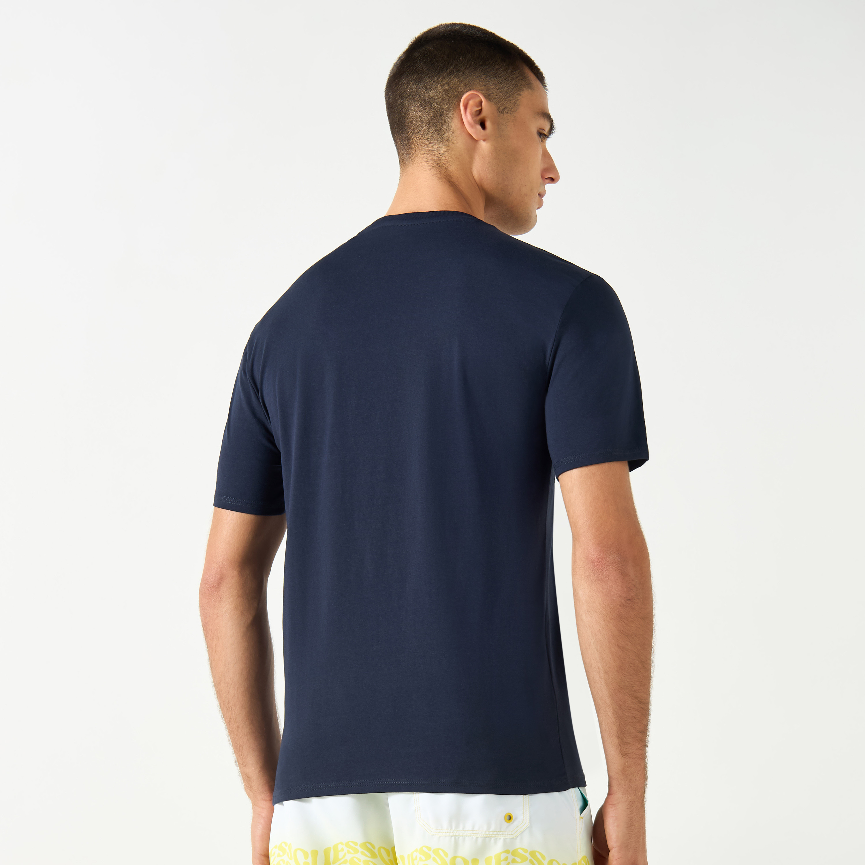 Guess Graphic Print Short Sleeves T-shirt with Crew Neck-men-clothing-tshirtsandpolos-tshirts-image-3