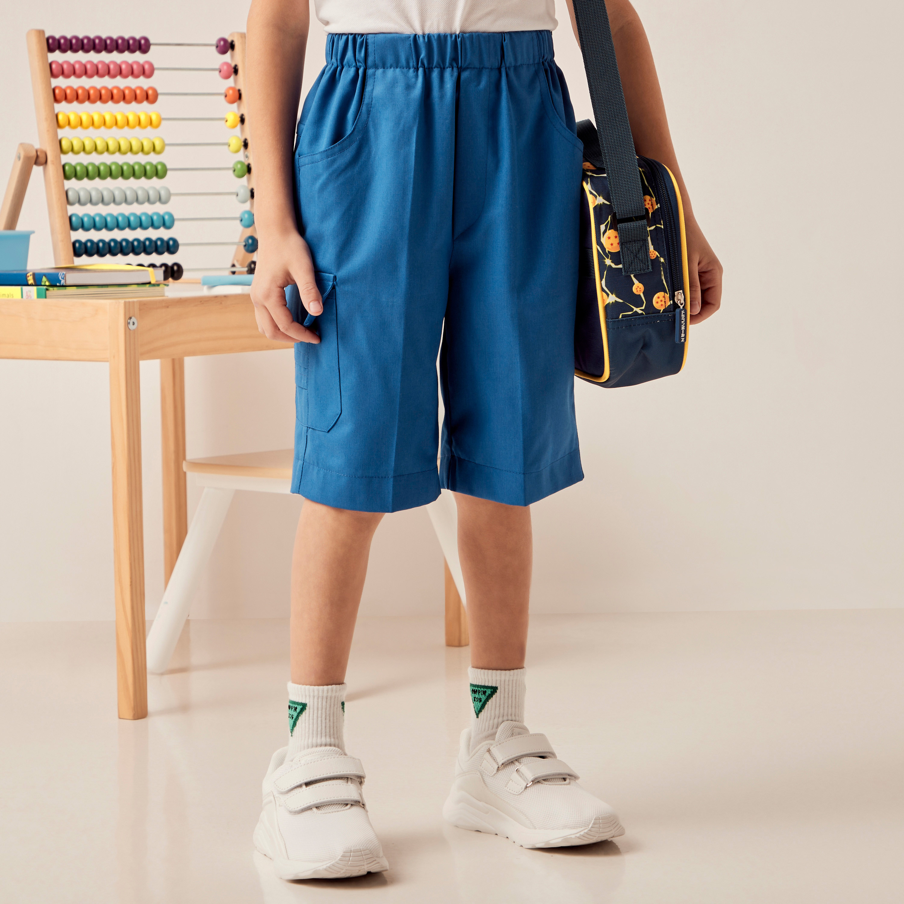 شورت بول أون سادة بجيوب من جونيورز-boys-clothing-schoolwear-bottoms-shorts-image-2