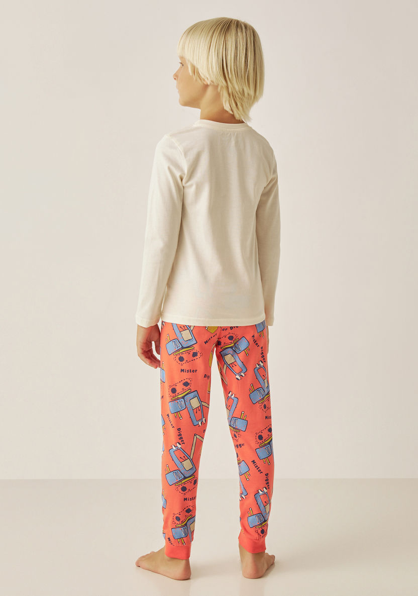 Juniors Printed T-shirts and Pyjamas - Set of 2-Pyjama Sets-image-6