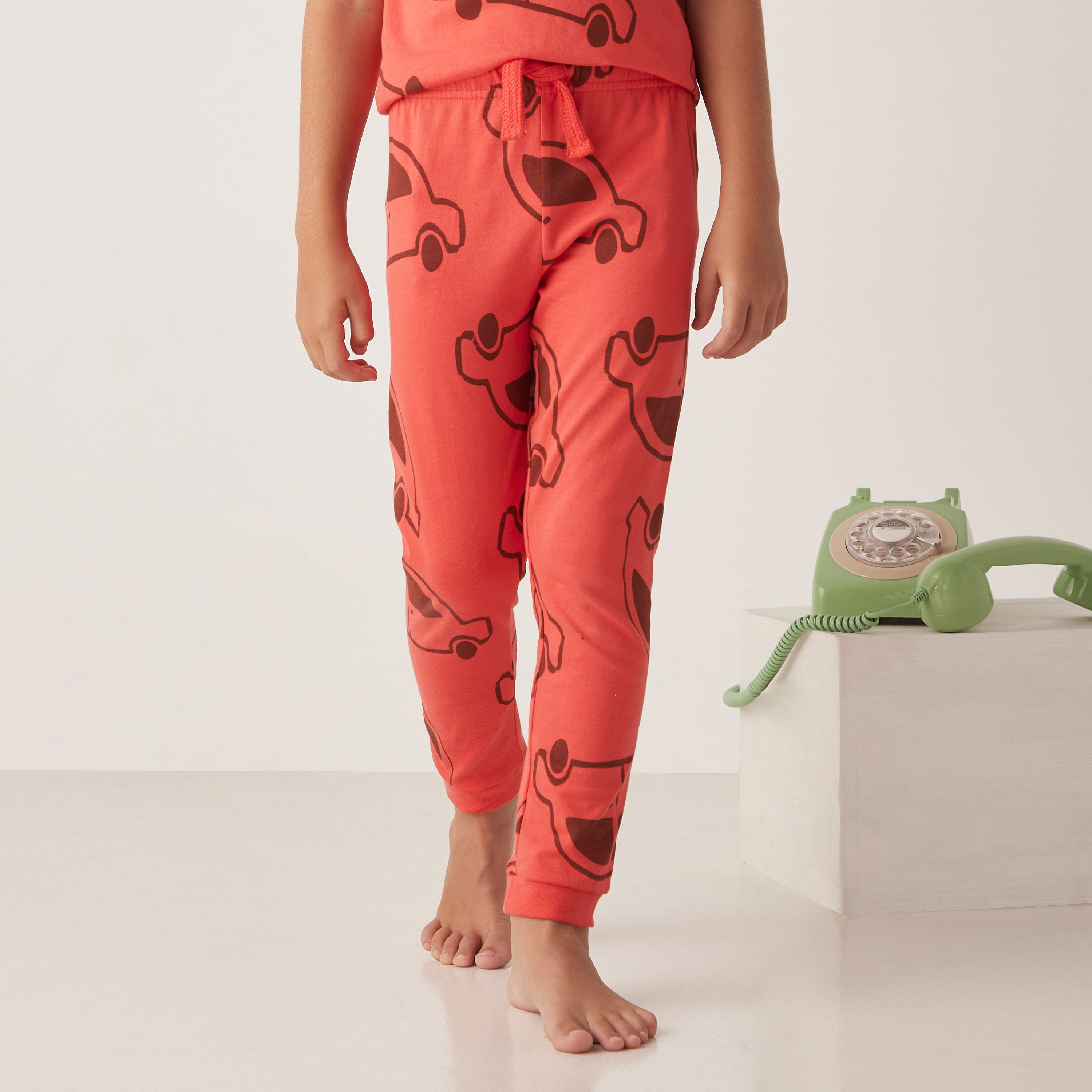 Juniors All-Over Print T-shirt and Pyjama - Set of 3-boys-clothing-nightwear-image-3