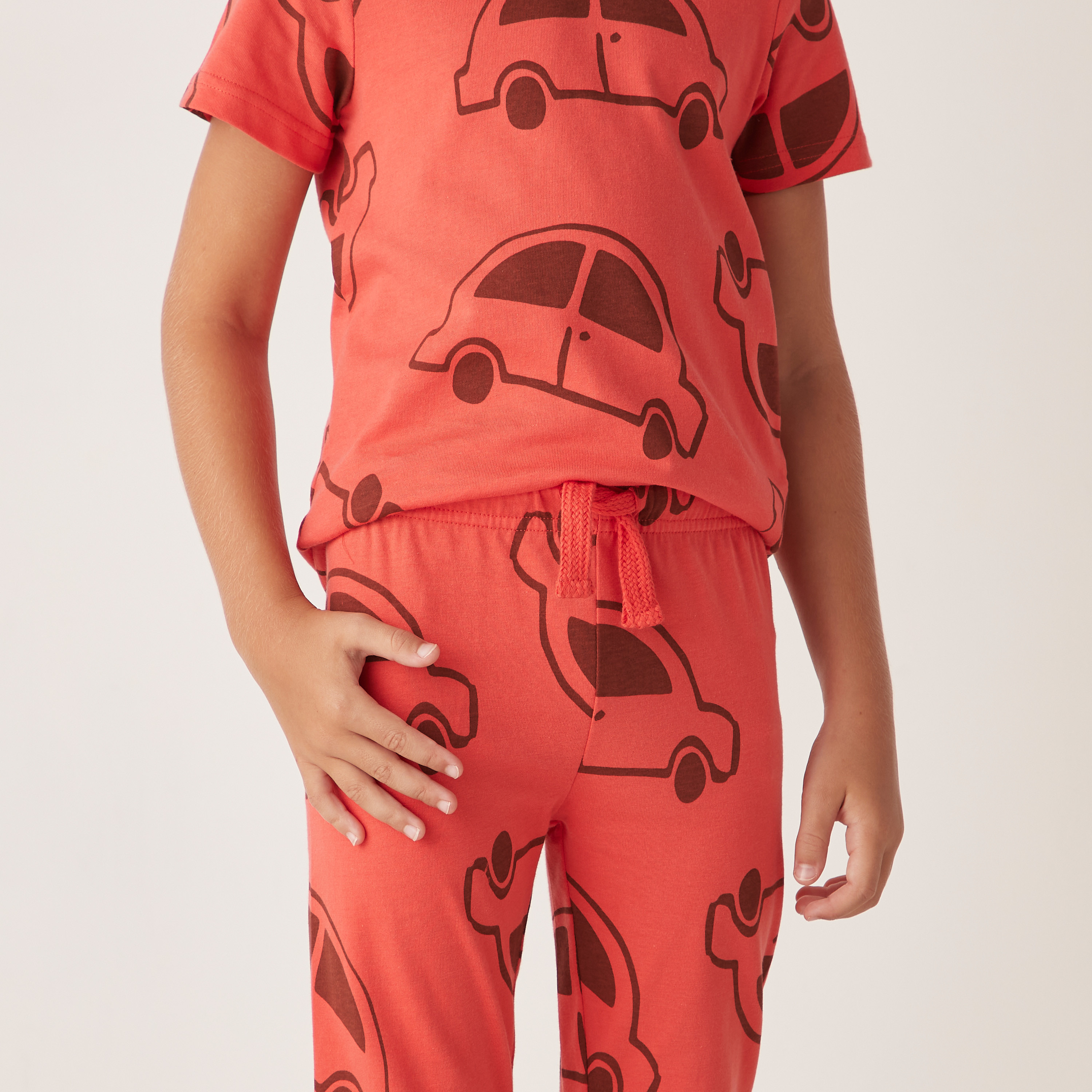 Juniors All-Over Print T-shirt and Pyjama - Set of 3-boys-clothing-nightwear-image-4