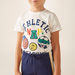Juniors Printed Short Sleeves T-shirt and Pyjama Set-Pyjama Sets-thumbnail-2