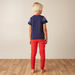 Juniors Short Sleeves T-shirt with Pyjamas - Set of 3-Nightwear-thumbnailMobile-8