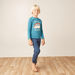 Juniors Dinosaur Print Long Sleeves T-shirt and Pyjama Set-Nightwear-thumbnailMobile-0