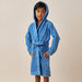 Juniors Embroidered Bath Robe with Pockets and Tie-Up Belt-Towels and Flannels-thumbnailMobile-1