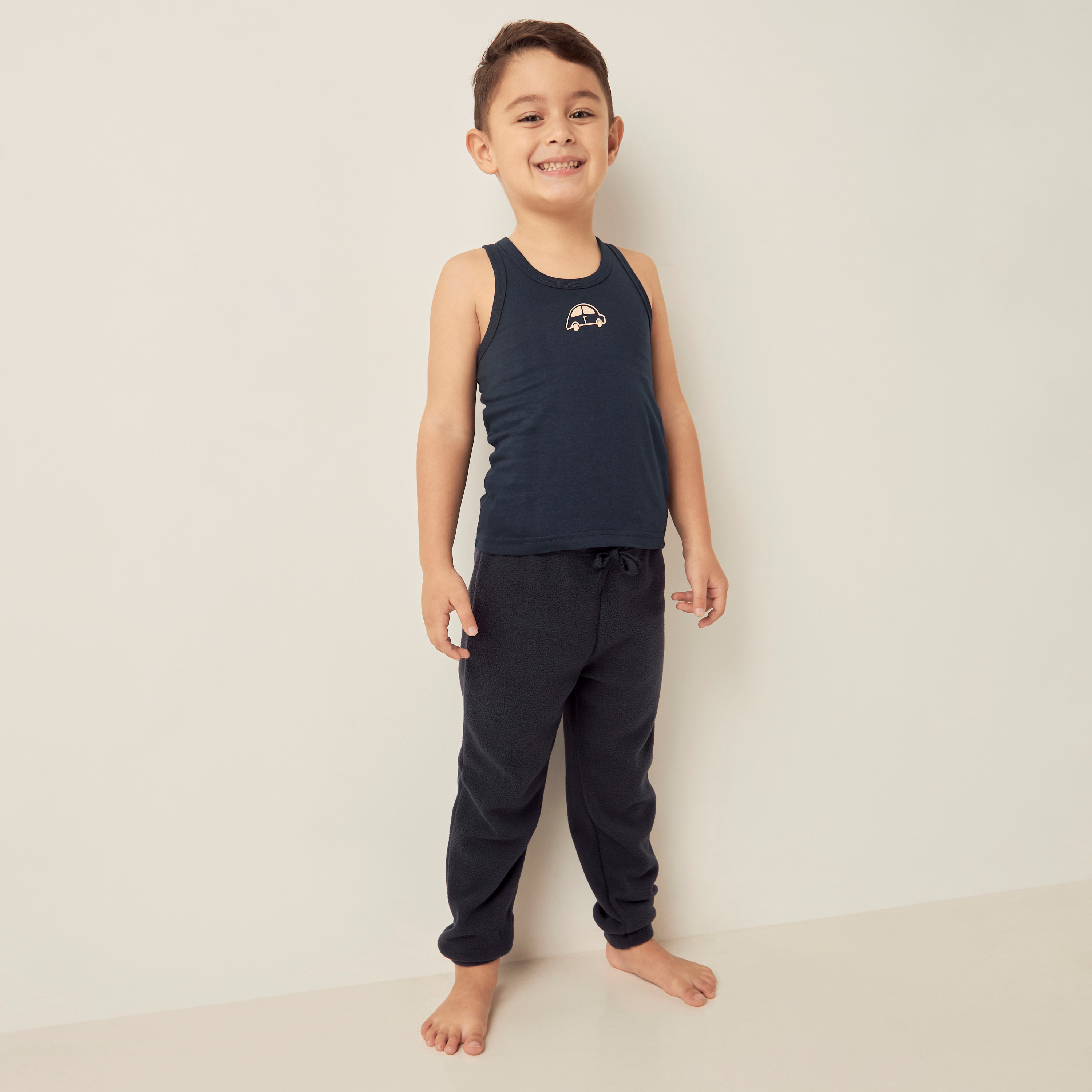 فيستات بطبعات سيارة من جونيورز - طقم من 3 قطع-baby-boys-clothing-innerwear-image-3